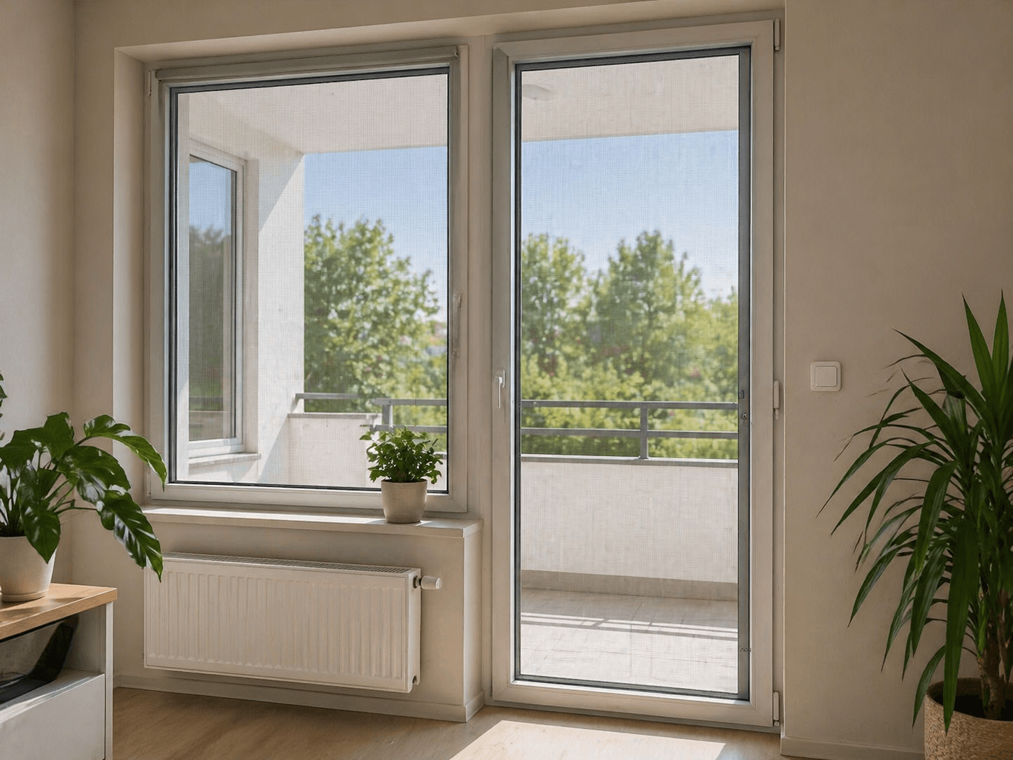 Plase insecte pentru usi de balcon